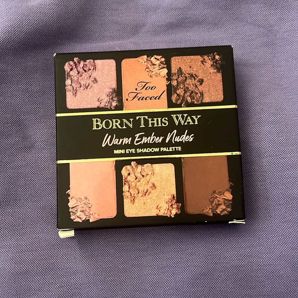 Too Faced Born This Way Natural Nudes Mini Eye Shadow Palette - Brand New